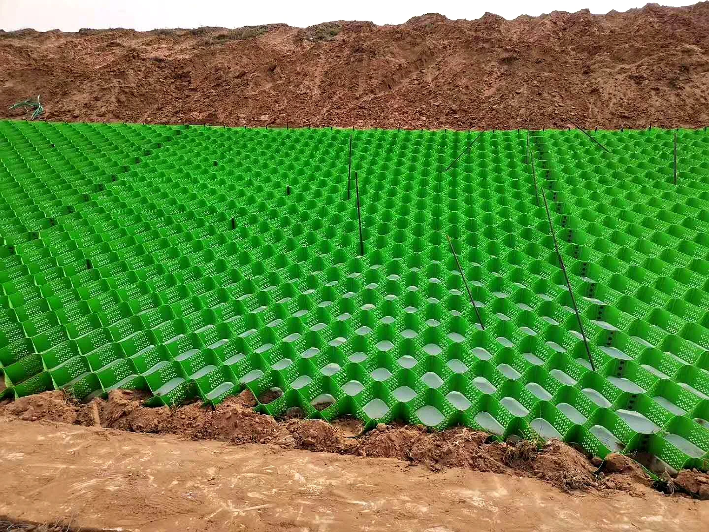 HDPE Honeycomb Gravel Stabilizer Driveway PP Geocell