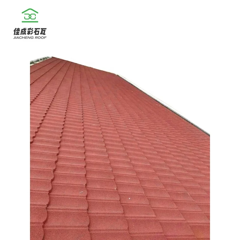 Modern Customized Roof Tiles Roma Types of Stone Coated Metal Roof Galvanized Sheet Roof Construction Materials Color Stone