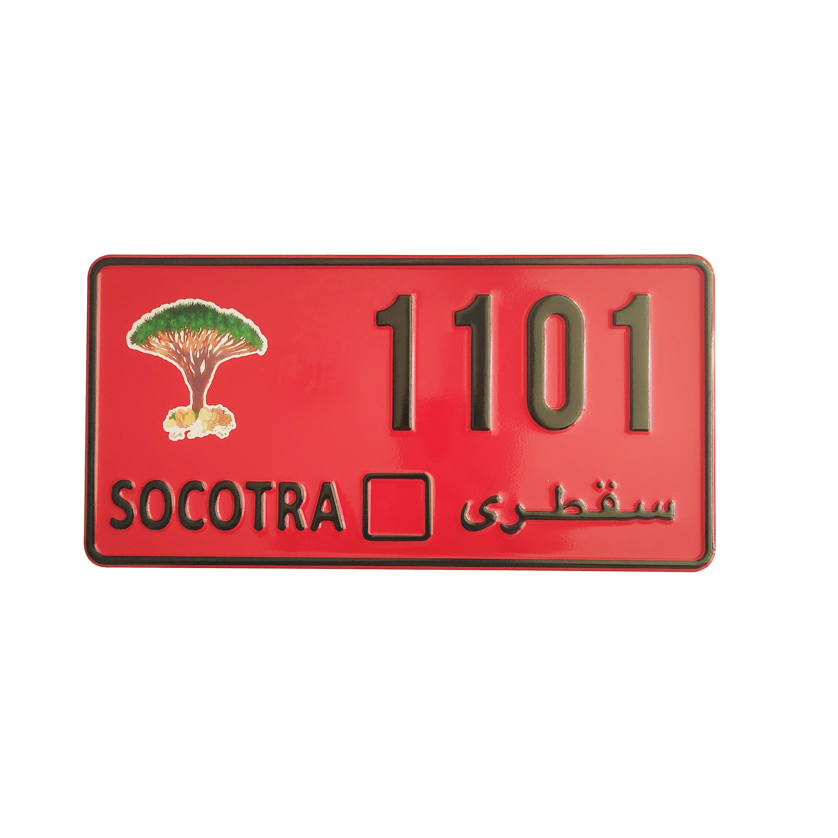 High Quality Custom Printing Privacy License Plate Aluminum Sheet Decorative Socotra Car Number Plate