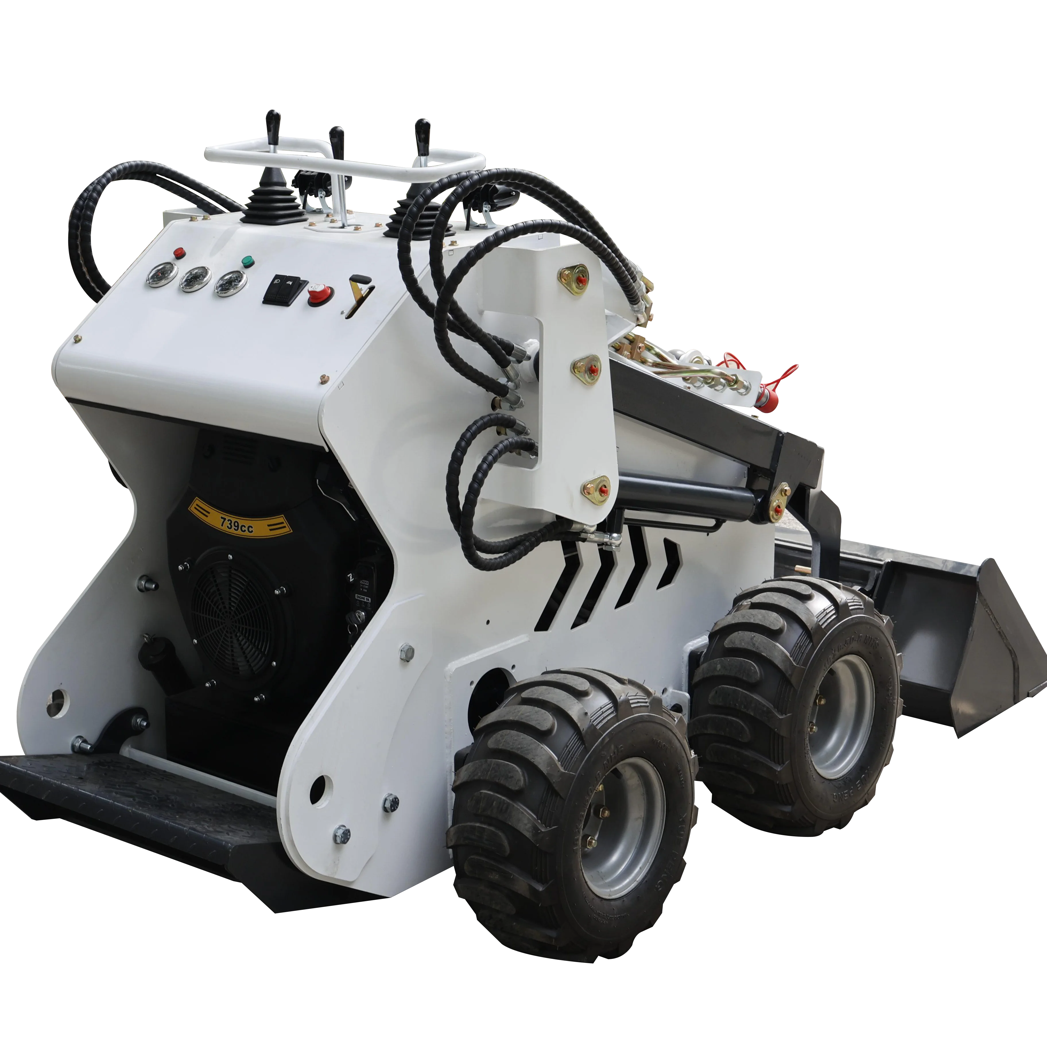 China Manufacturer Cheap Price Chinese Diesel Crawler Mini Whee Loaders Skid Steer Loader For Sale