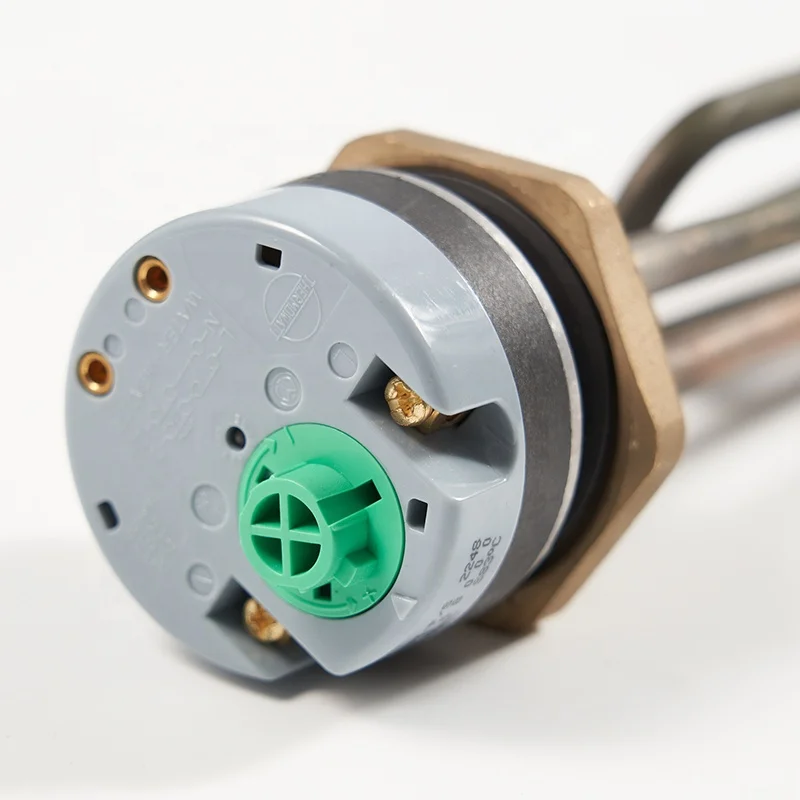 LINYAN 1 1/4 Inch Immersion Heater with Thermostat 1.5KW 2KW 2.5KW 3KW for Solar Water Heater Back Up