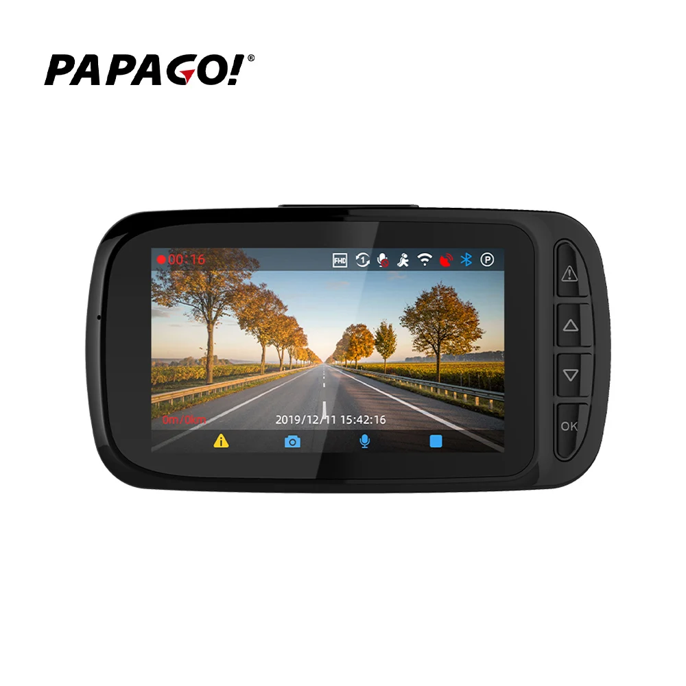 PAPAGO Pretty Competitive Price D5 Dash Cam Real 4K UHD Wifi Car DVR Dash Cam 3.0 Inch
