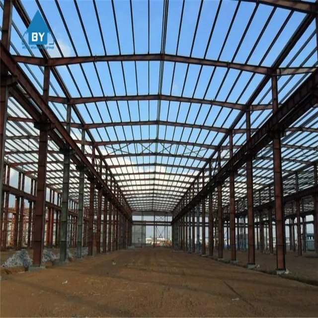 Factory Wholesale Easy Assembly Steel Structure Metal Building Material Prefab Warehouse For Sale