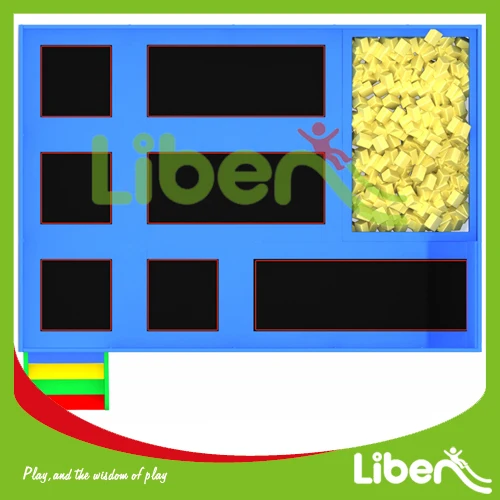 Amusement Park ASTM STANDARD safety Children Small Indoor Adventure Trampoline Park