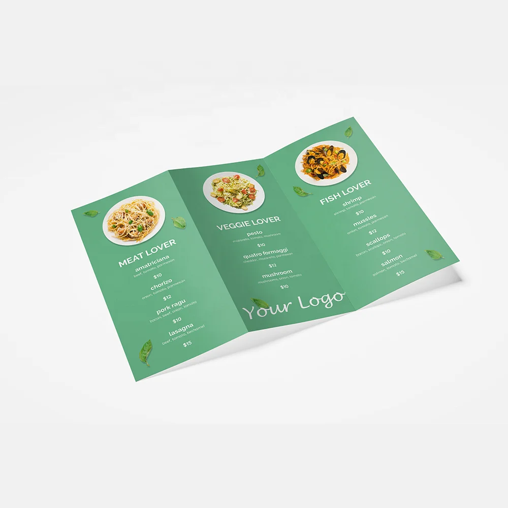Enrollment Brochure A4 Advertising Brochure Poster Printing Design and Production Color Pages DM Single Three Fold Poster Flyer