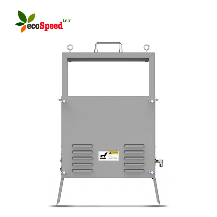 ecospeedled 400-2000ppm co2 100-300 square meter electric industrial 4 bunner co2 generator for greenhouse/planting/flowering