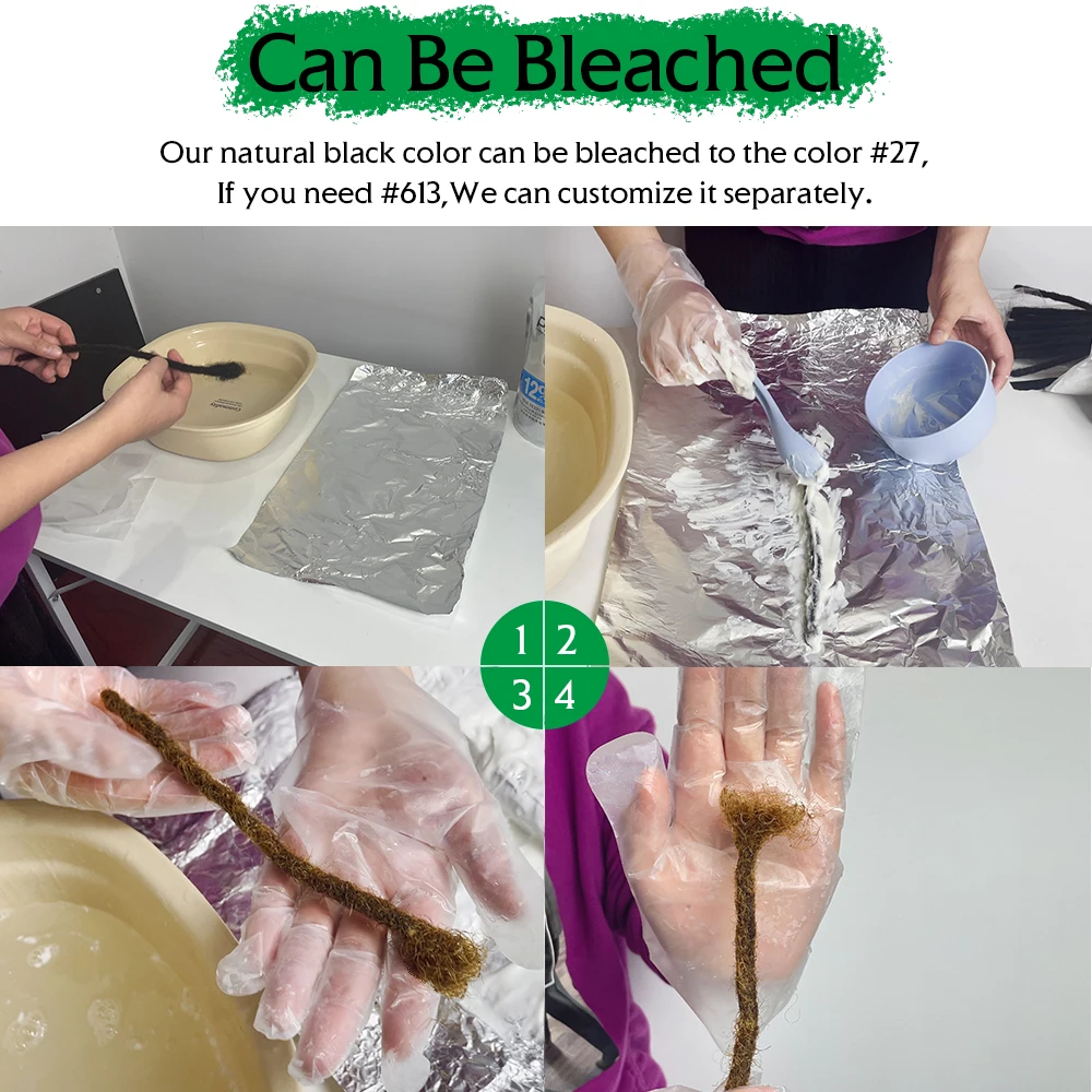 Vastdreads hot sale hair extens dread human hair loc extensions 0.6 dread locks natural dread extens