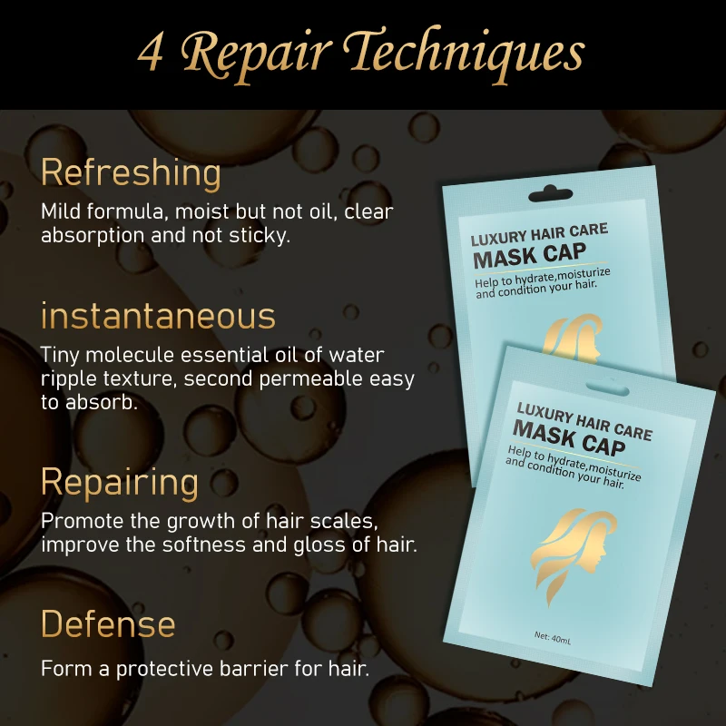  OEM Private Label Natural Keratin Nourishing Repair Damaged Hair Luxury Mask Care