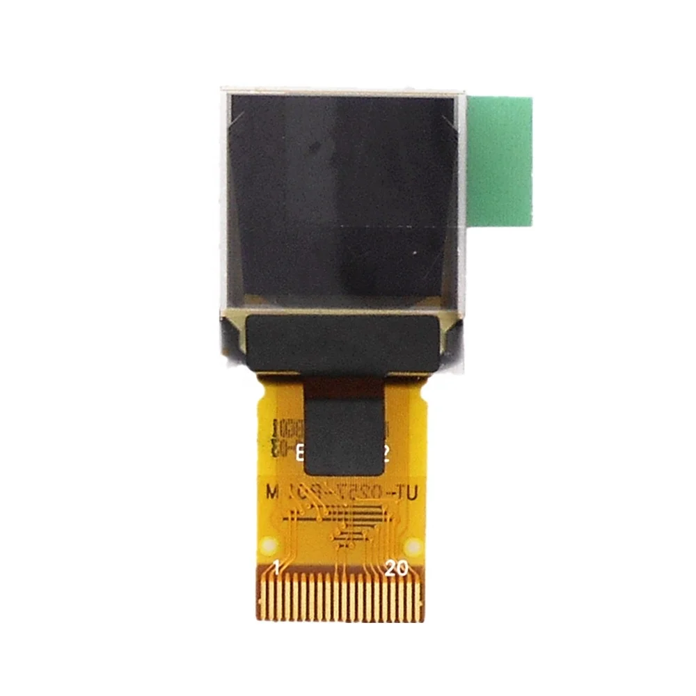0.6 inch color OLED display 64*64 UG-6464TDDBG010 20 pin drive IC SSD1357 0.6 inch OLED screen