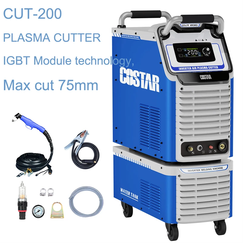 lgk-160 max 50mm cutting thickness in-build air pump Air Plasma Cutter Stainless Steel Plasta Cutter cut 160