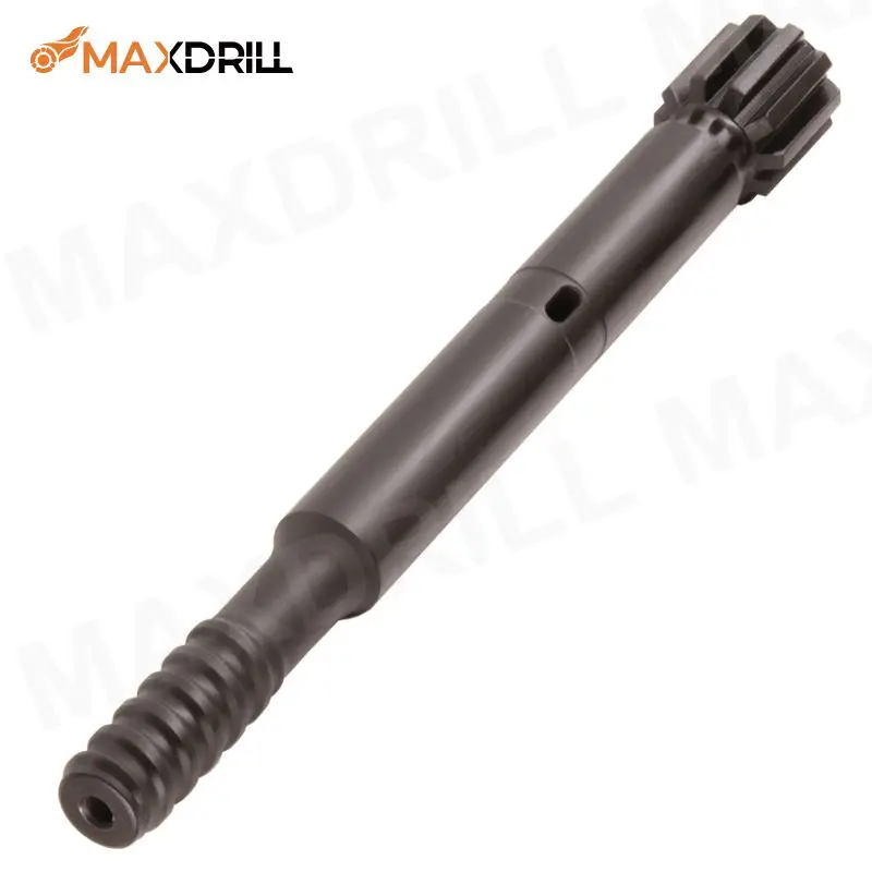 Maxdrill T38 female x Diameter 45mm x Length 550mm shank adapter for HL500 drifter / rock drill