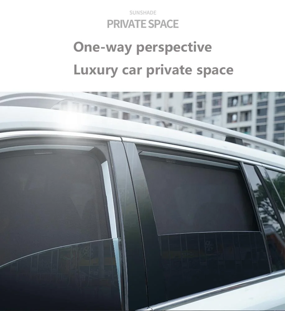 Professional Factory for Car window Sunshade Custom 100% fit  Car Side Window Shade Durable Magnetic Auto Curtain