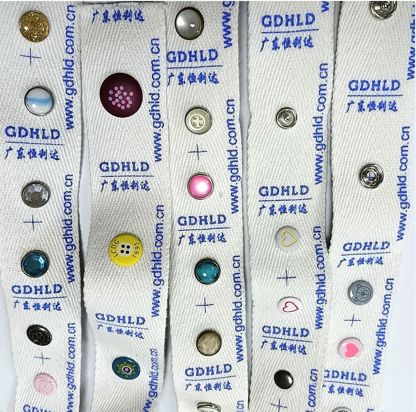 High quality oeko test machine pass snap button custom logo and size button for overcoat