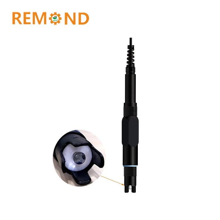 Seawater pH sensor RS485 pH Electrode Sensor Immersion Type 4-20mA Water pH Probe
