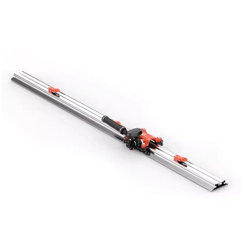 Double Auxiliary Handle And 4 Roller Three Knife Tiles Cutting Manual Large Format Ceramic Push Knife Slab Tiles Cutter Machine