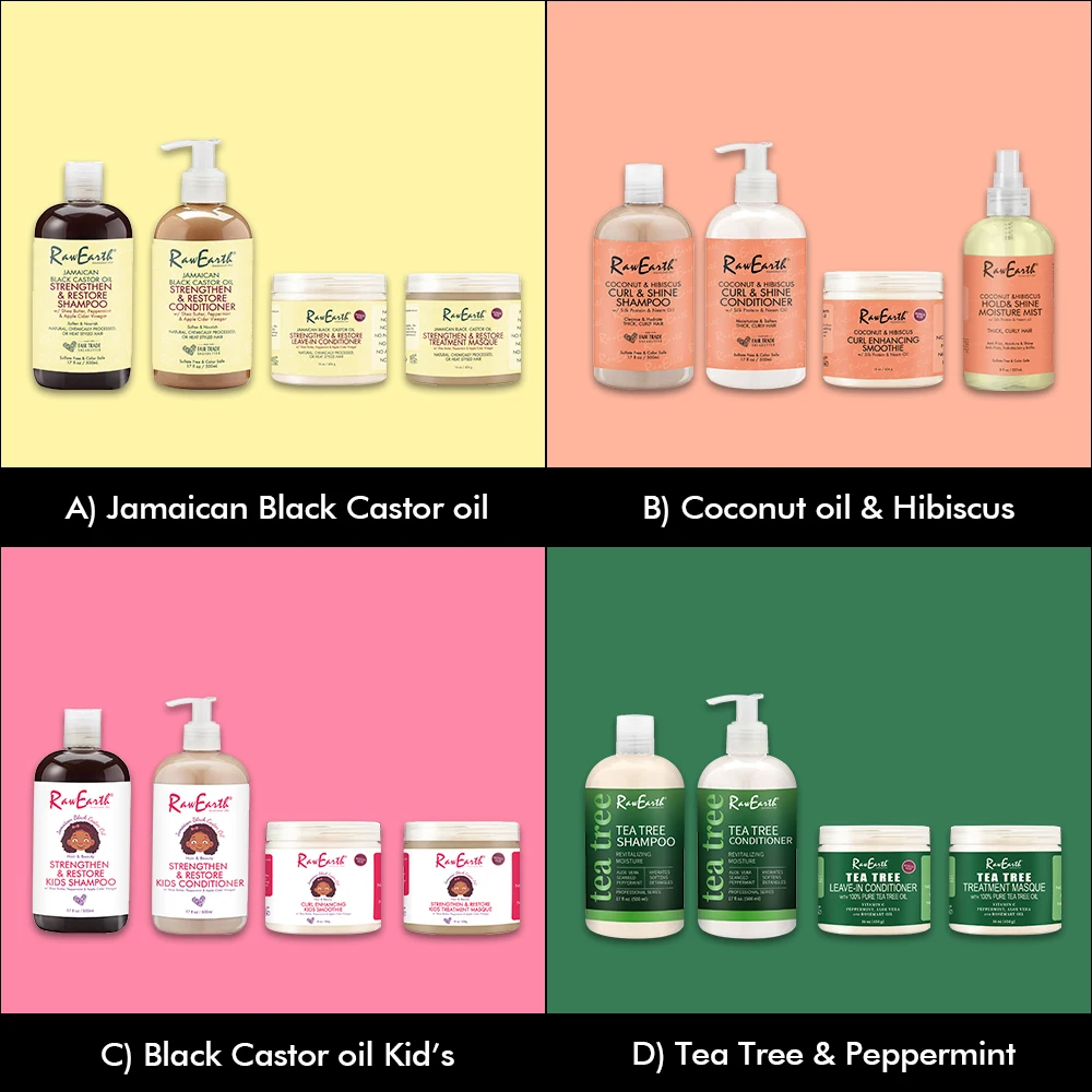 2023 popular private Jamaica black castor oil hair care product STRENGTHEN & RESTORE OIL shampoo and conditioner