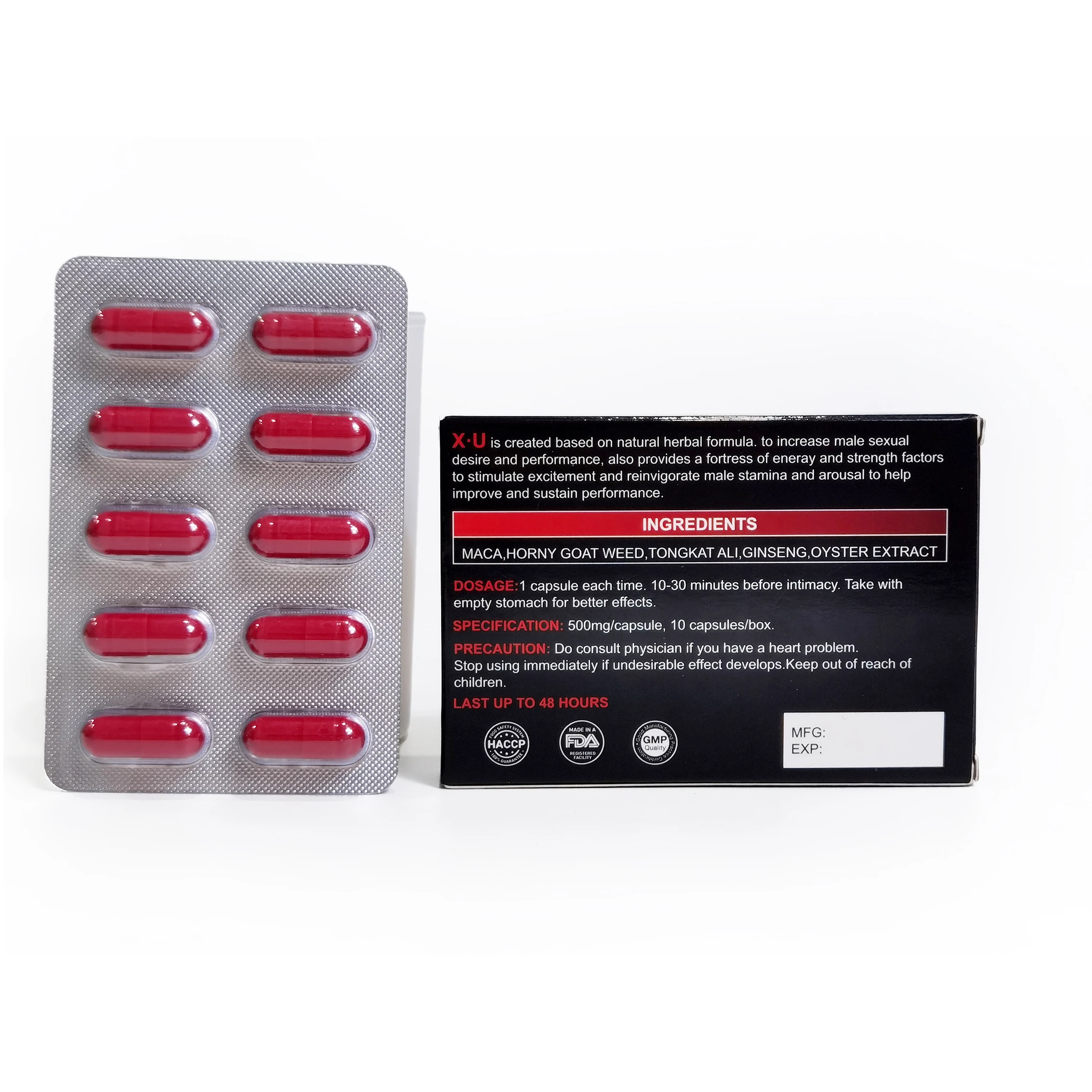 Herbagra Gold Capsules: Expertly Crafted Premium Quality in Every Box - 10 Capsules by Leading Dietary Supplement Brand