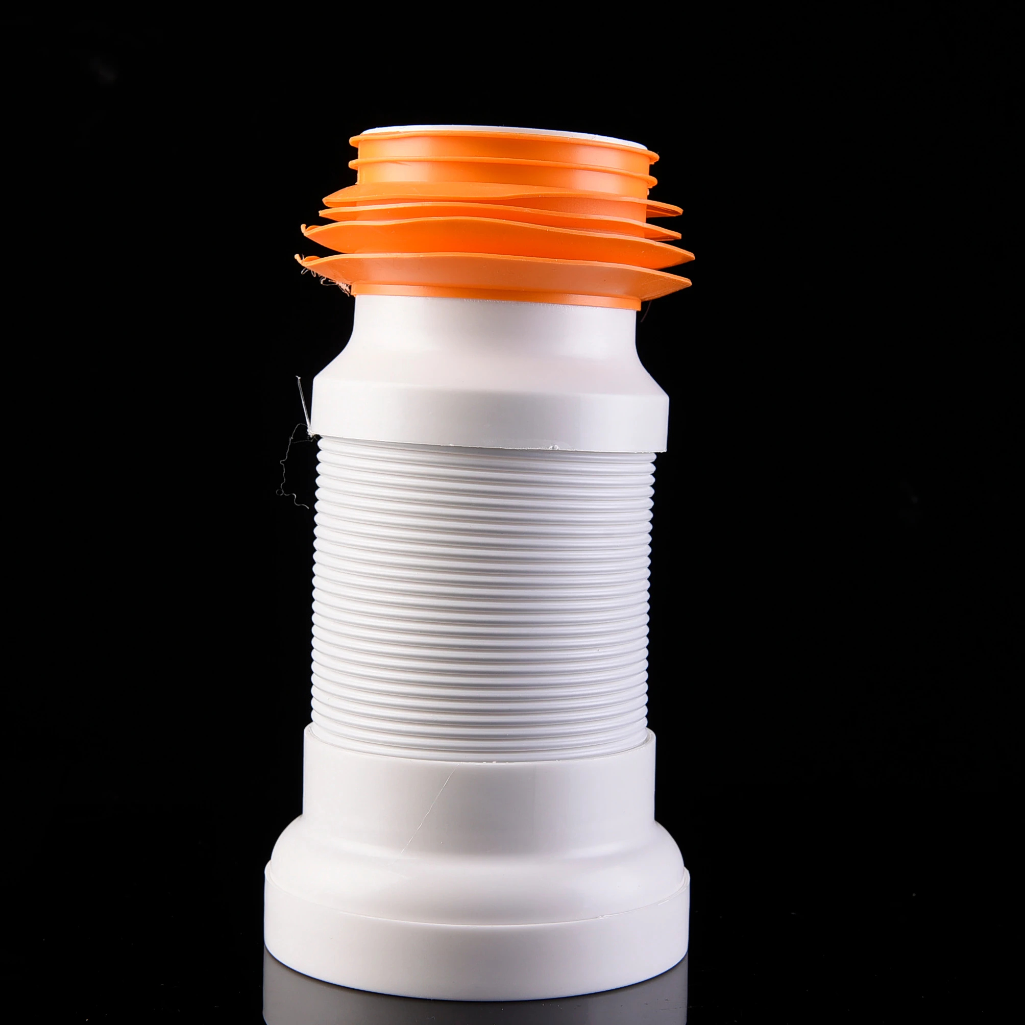 45 см Пластиковый ПВХ туалет сковорода отходов гофрированная труба гибкий Соединительный адаптер