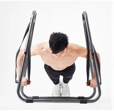 
Wholesale Paralettes Easy To Move Workout Equipment Set Pull Up Bar Dip Station 