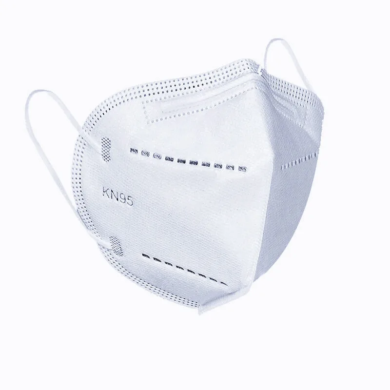 Белый 50 шт. в упаковке новые GB2626-2019 KN95 маска 5-ти слойной дышащая чашка респиратор белый Kn95 маска