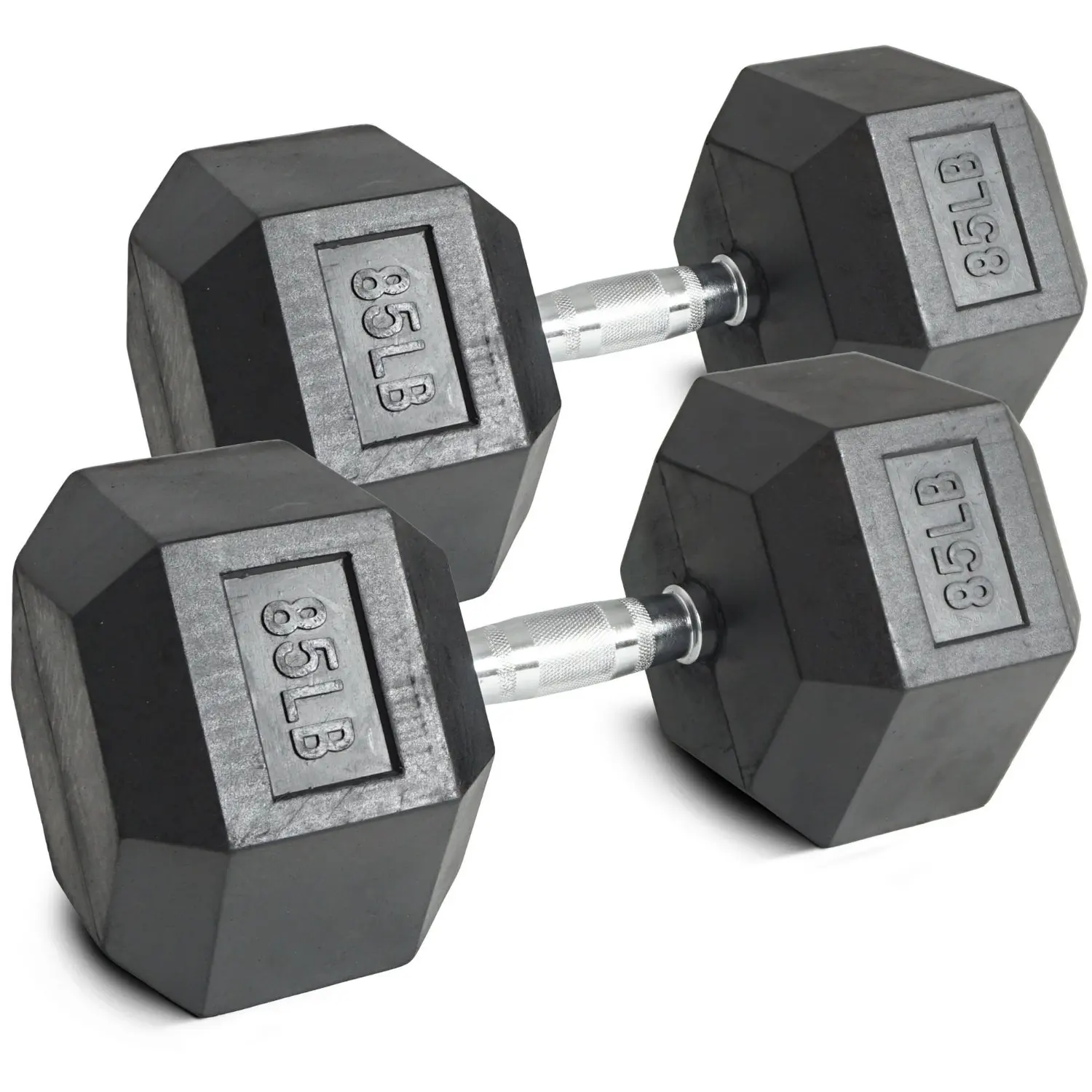 Rubber Hex Dumbbell