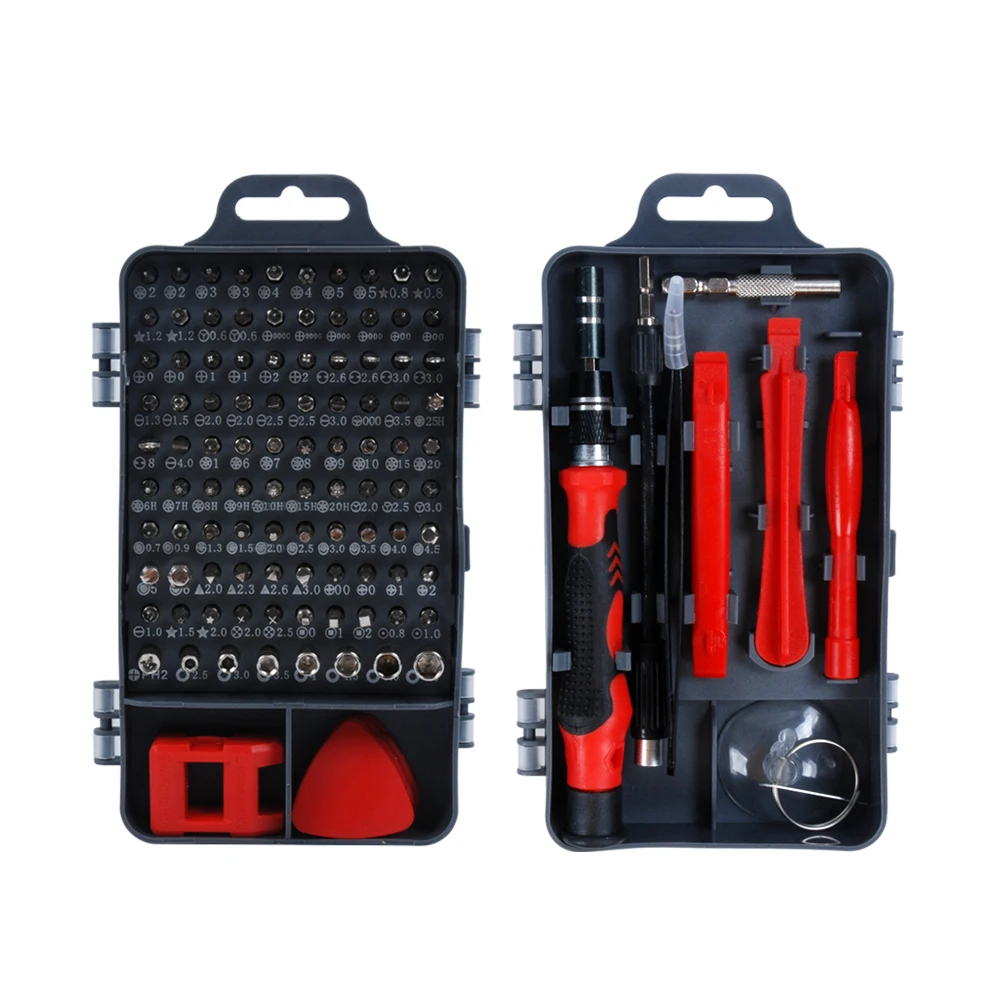 Multi 115-in-1 Precision Mini Mobile phone Laptop Repair Tools Interchangeable Screwdriver Bits Set