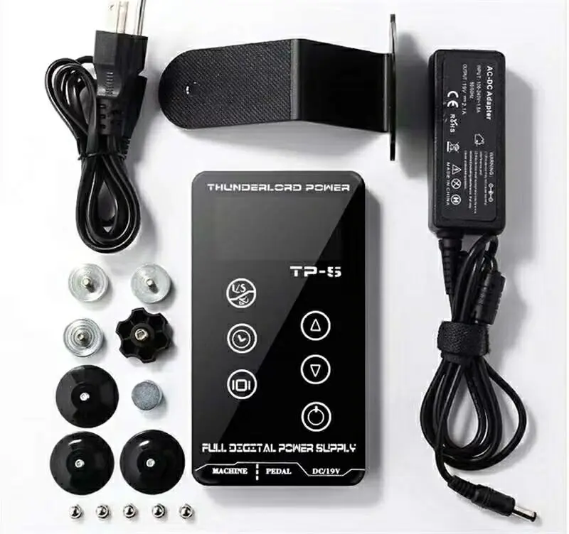 
2019 hurricane new ED590 series digital tattoo power supply set 