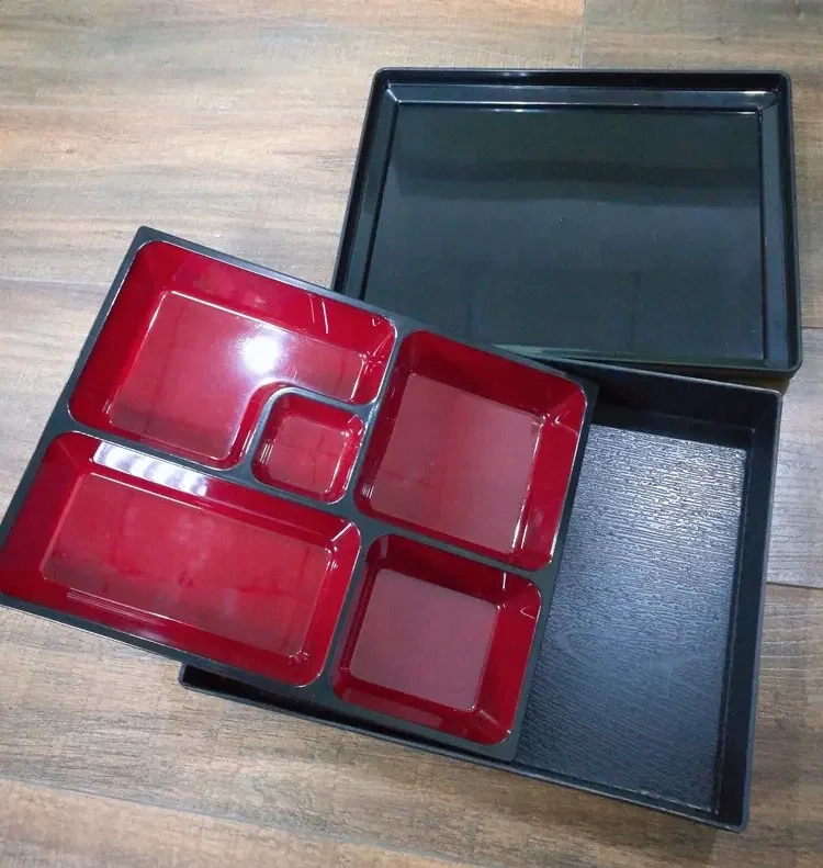 Wholesale Japanese Bento Box Sushi Wooden ABS box Food Container Reusable co Friendly PP School Kids Storage Boxes