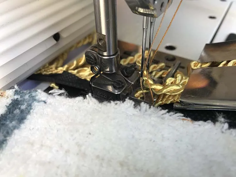 Commercial car carpet tassel machine RNV-008