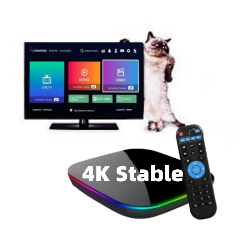 Free Test Stable Subscription Smart Tv Box Android Ios Reseller Panel 24h IPTV 4K Code Iptv M3u
