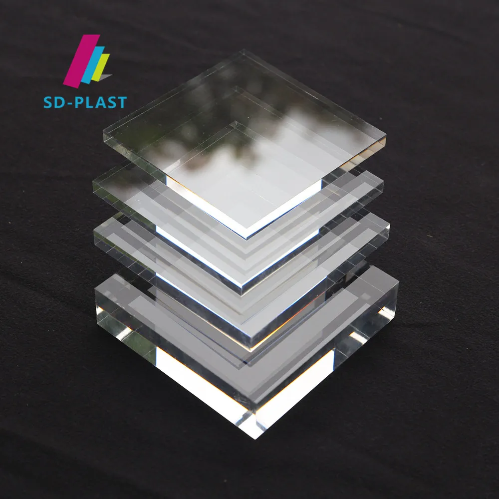  2mm 3mm 4mm 5mm 6mm 8mm 10mm pmma 4ft x 8ft cast extruded transparent clear acrylic