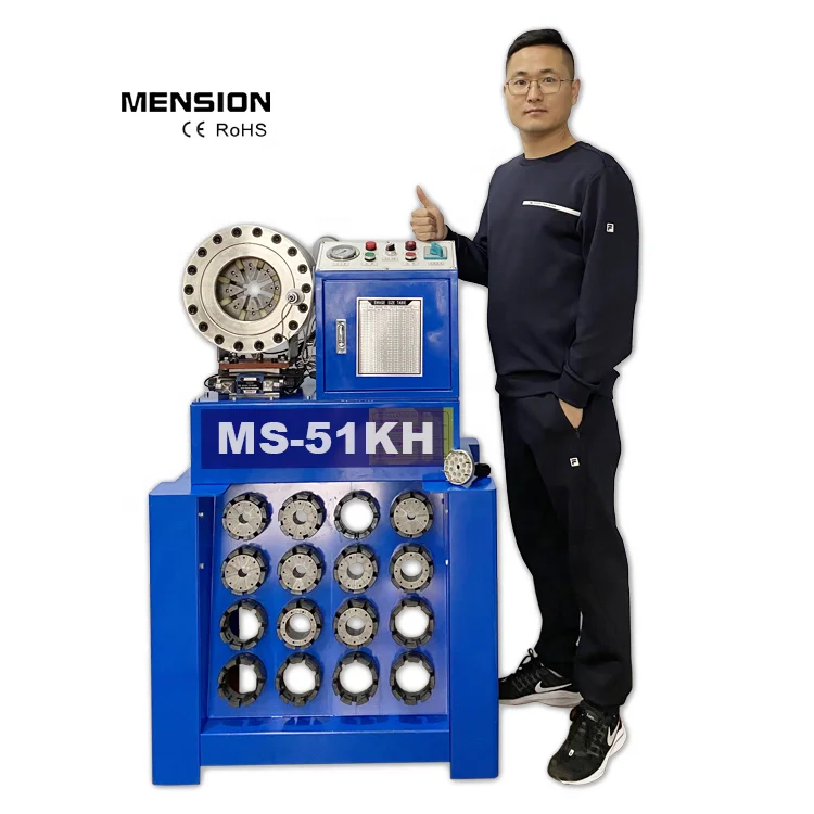 Цифровой контроль автомобильные тормозные линии гидравлический шланг фитинг пресс обжимной станок для углеродистой стали JIS метрический