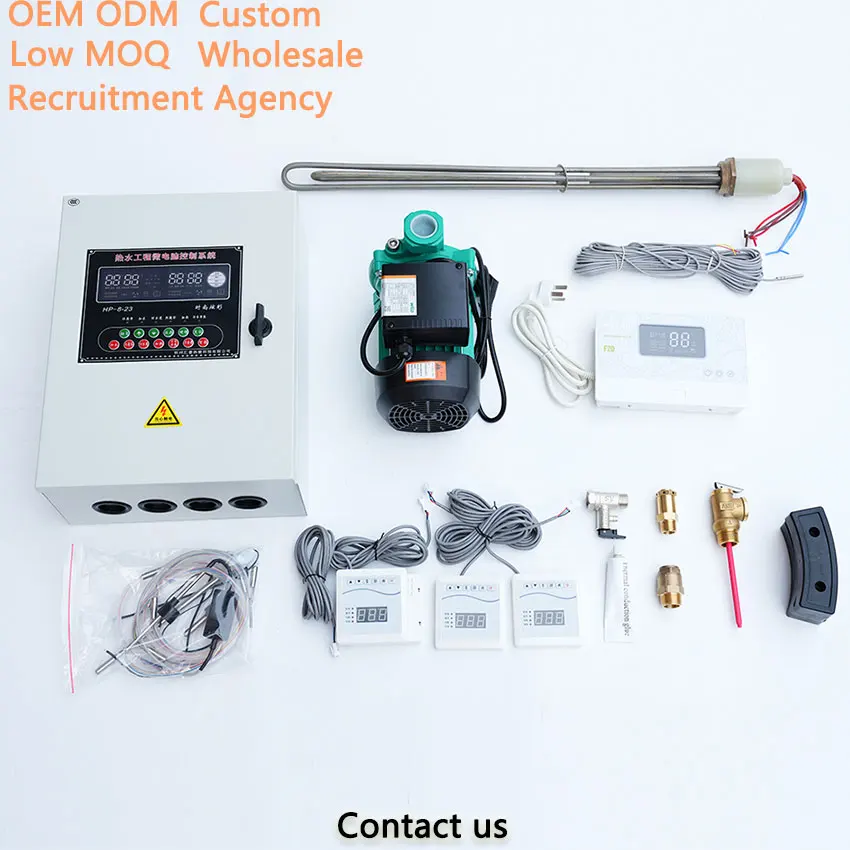 2024 NEW Design Solar Collector With DC & AC Double Heating Circulation System Home or Commercial Solar Water Heaters