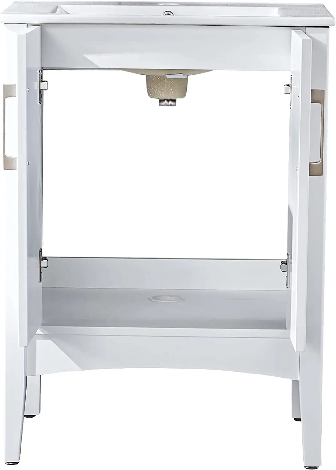 Oak Wood Floating Hotel Bathroom Vanity Set Single Sink Cabinet Bathroom Vanities With Sink