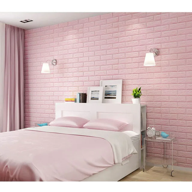 Foam Wallpaper PE * Simple Widgets Elastic Modern DIY Home Decor Brick Self Adhesive 3D 70*77*5mm Multicolor XPE Foam Matt