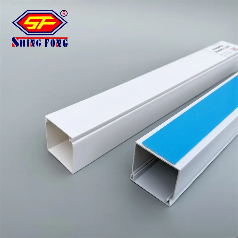 Wholesale Plastic Cable Raceway PVC Electric Trunking 60x40mm