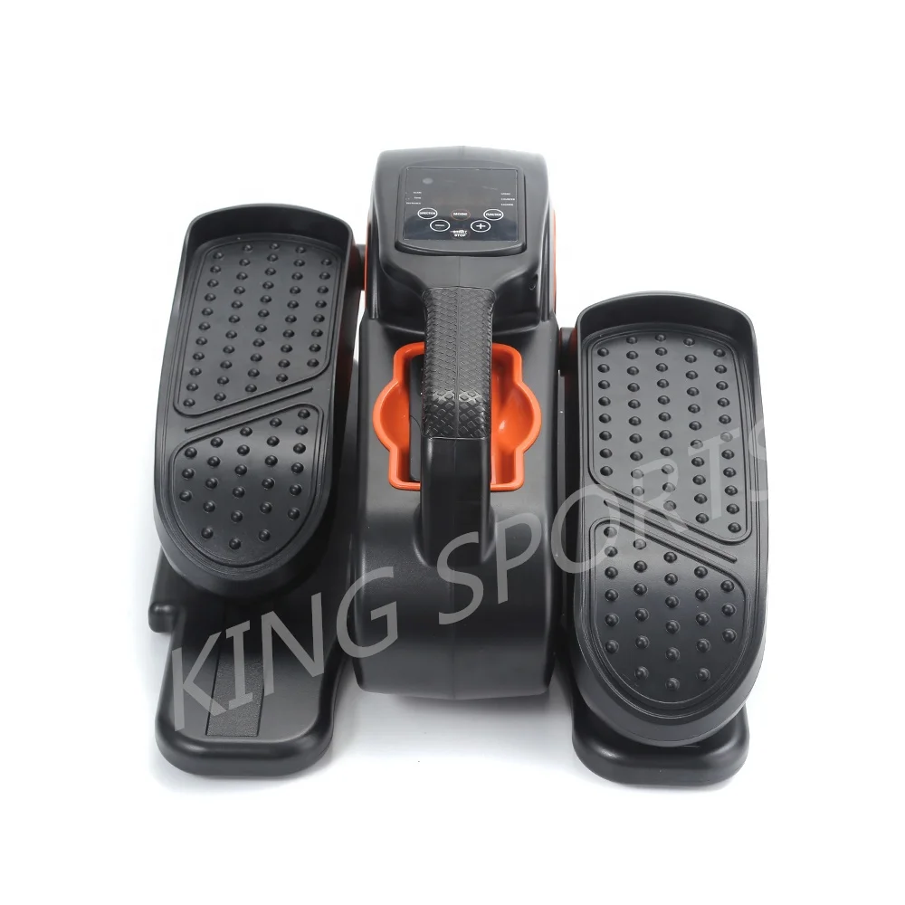 Under Desk Elliptical Machine Electric Ellipse Leg Exerciser with Display Monitor and Remote Control