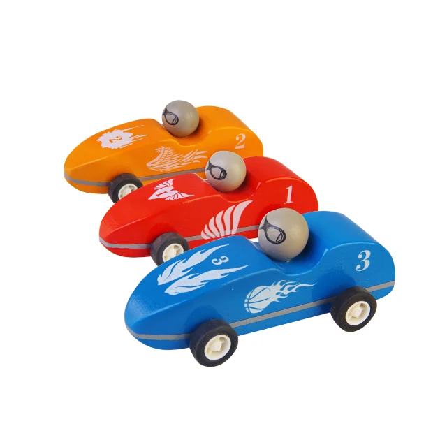 best sellers new design wooden cars toy min racing car for kids