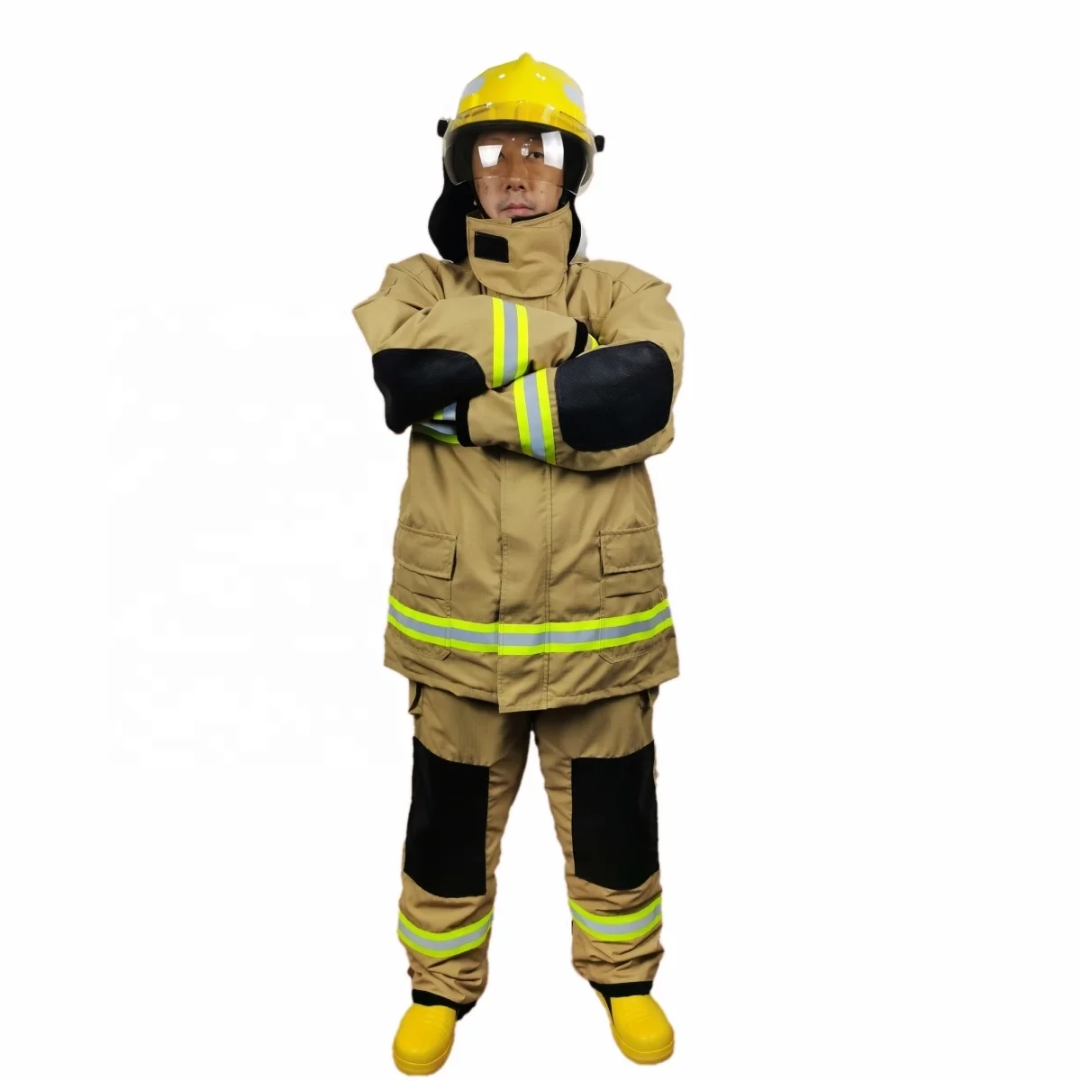 Европейский стандарт CE EN469 противопожарные костюмы NFPA1971 пожарный униформа истребитель Пожарный Костюм