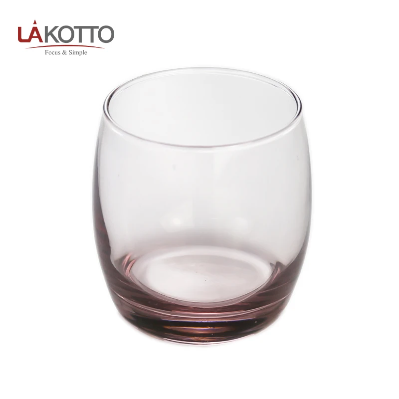 
Wholesale coloured drinking glass tumbler 
