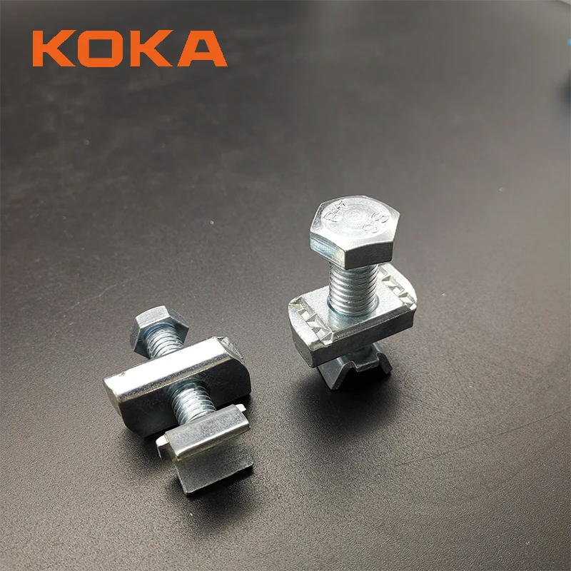 Strut channel seismic bracing fittings of V threaded rod stiffener