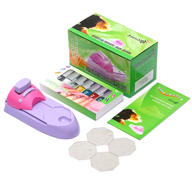Nail Art Accessories Stamping Professional 3D Nail Art Plate Diy Pattern Portable Printing Machine Stamper Nail Printer Manicure