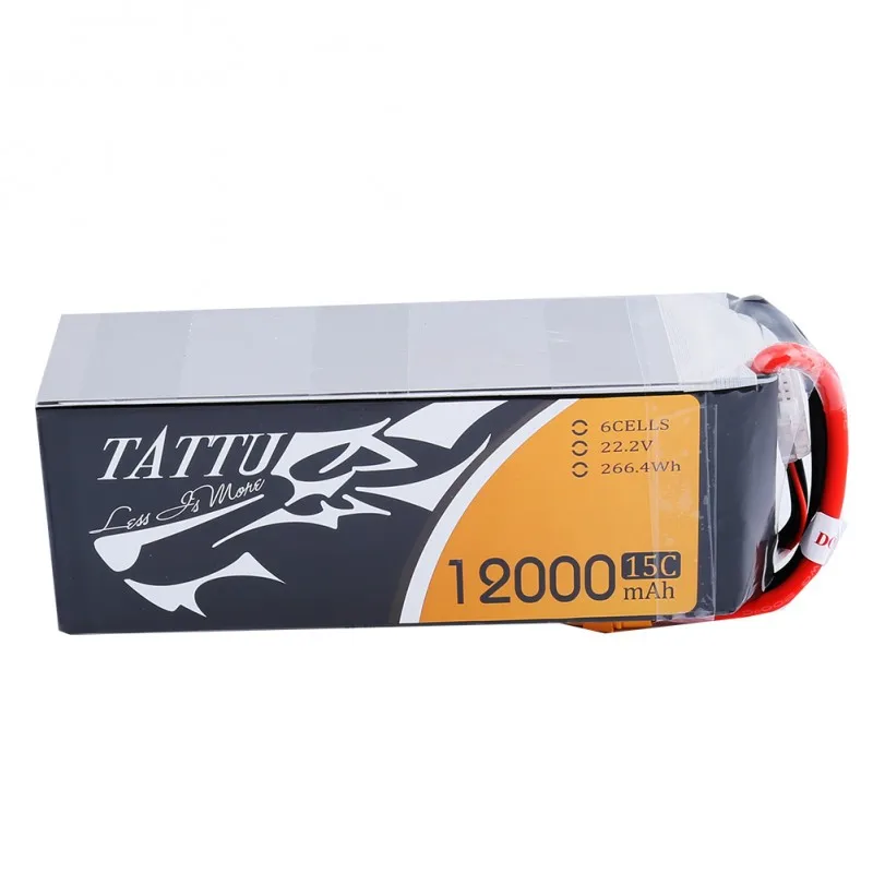 Литий-полимерный аккумулятор Gens Tattu 12000 мАч 6S1P 15C 22 2 в