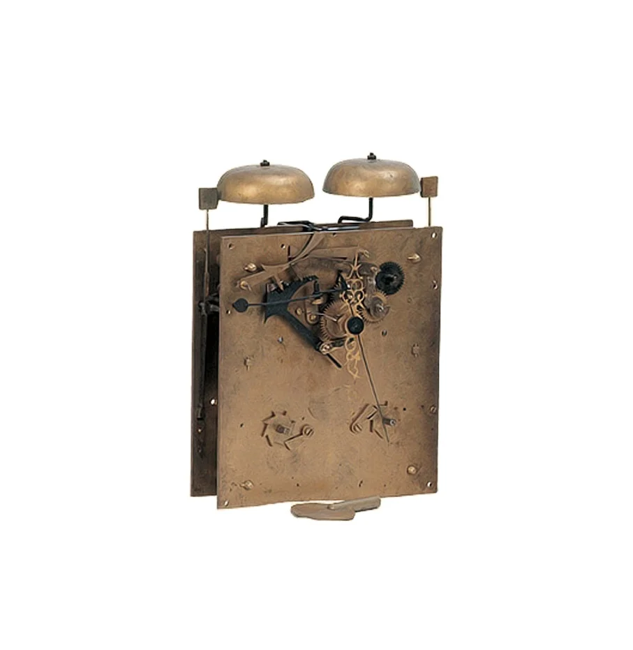 #2 Double /Single Bell High Quality Polished Brass Mechanical Insert Clock Movement for Antique Clock Collection Replacement
