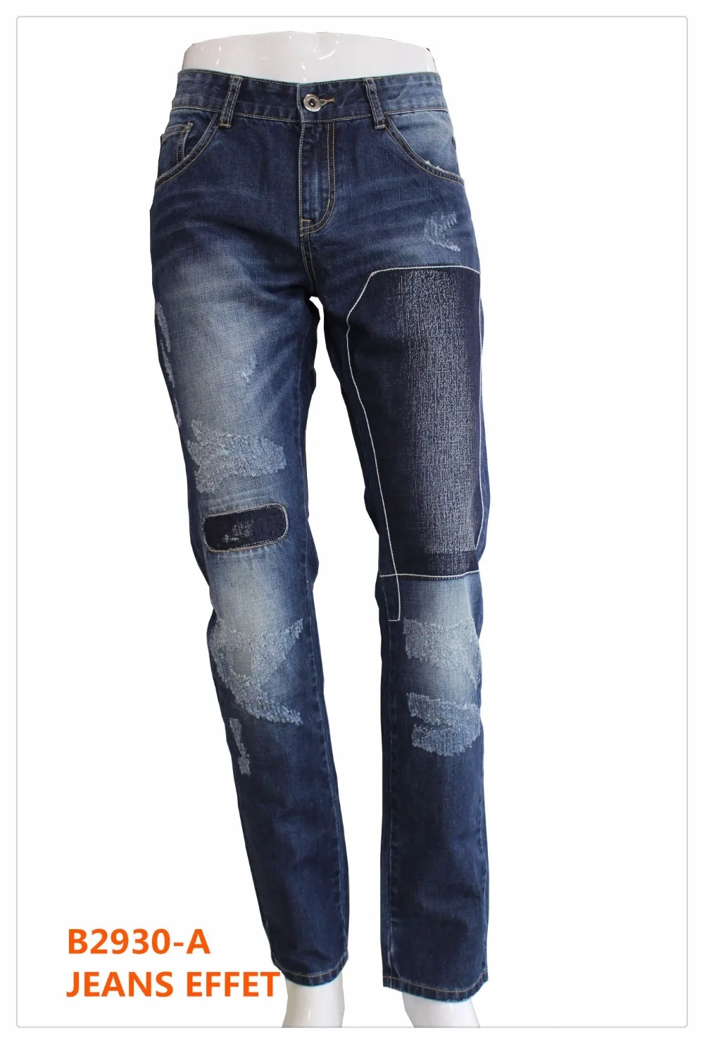 Spandex african wax printed cotton denim fabric