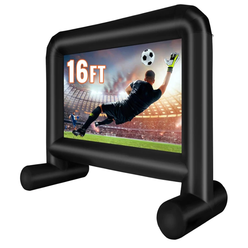 16ft Movie Screen Giant inflatable Cinema Screen Outdoor Inflatable Screen For Sale