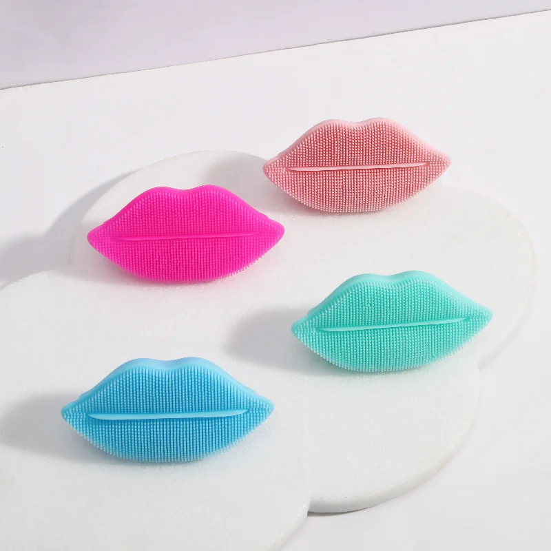 Portable Face Cleansing Pad Comfortable Face Exfoliator Scrubbers Silicone Facial Cleansing Brush