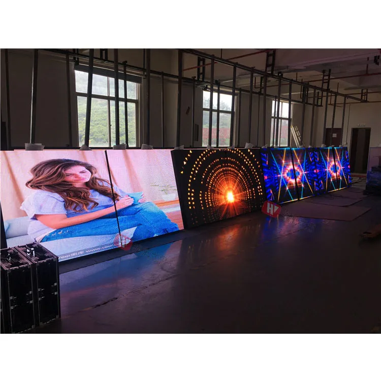 Full color big viewing indoor hd stadium screen p4 rgb smd led video wall screen