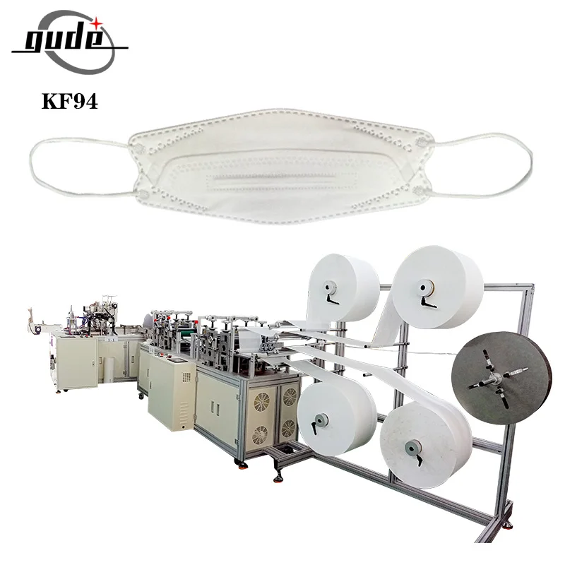 
kf94 mask making machine 5 ply kf94 mask production line kf94 mask welding machine 