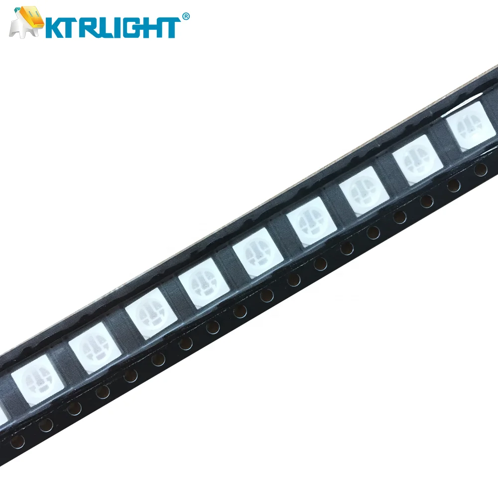 KTRLIGHT Manufacturer china 5050 RGB Led chip 0.26W SMD 5050 led buit in SK6812 IC 5050 RGBW 12mA 3.7-5.5V led lamp beads